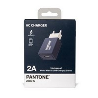 photo Mains Charger with USB Port - 2A - Fast Charge - Blue 2